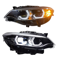 YU GUANG lampu depan LED BMW 2 Series, F22 220i 225i 2014-2021 Upgrade LED siang hari lampu proyektor DRL