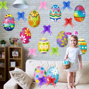 New Arrival Christmas <b>Easter</b> <b>Egg</b> Bow Outdoor Home Green Garden Decor Stakes Stake - Product Image 6