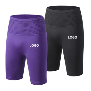 Pantalons de sport pour femmes, longs, à séchage rapide, respirants, ajustés, relevant les fesses, taille haute, shorts de yoga avec poches - Product Image 2