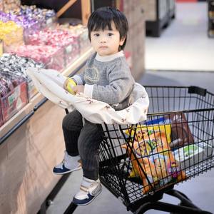 Housse de chaise haute et de chariot d'épicerie INS, tapis de chariot de courses pour bébé fille/garçon, accessoire de siège de <span class=keywords><strong>restaurant</strong></span> - Product Image 2