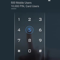 Système de contrôle d'accès intelligent WiFi domestique automatique LifeLibero, sûr et durable, clavier tactile, contrôle par application, boîtier métallique sans fil, étanche