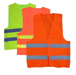 เสื้อกั๊กนิรภัยสะท้อนแสงสำหรับคนงานก่อสร้างเสื้อแจ็คเก็ตนิรภัยสะท้อนแสงสำหรับคนงานก่อสร้าง