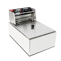 Penggorengan Komersial Stainless Steel Peralatan Dapur Meja Penggorengan Listrik Untuk Restoran