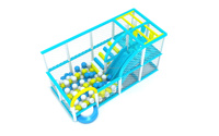 Trampolín Rectangular Pequeño Personalizable Gratuito, Trampolín Profesional Grande para Interiores, Parque de Trampolines Comercial para Niños