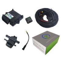 Kit de Conversión de Gas Liquefuido de Petróleo (GLP) para Automóviles, Sistema de Reparación Automotriz para Vehículos de Autogás de 4 Cilindros