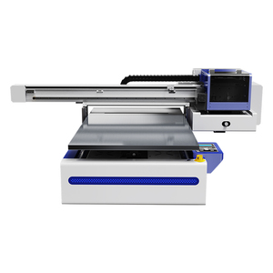 A1 phẳng máy in dtf UV nhãn dán máy in 6090 UV in kỹ thuật số 3D dập nổi thủy tinh gốm in ấn Máy UV với 2 cái xp600 - Product Image 2