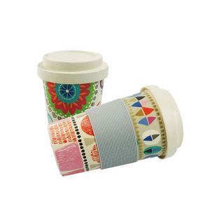 Wholesale 350Ml & 400Ml Custom Plastic Reusable Rpet Cups Coffee <b>Mugs</b> With Lid Children for Camping Office Outdoor Drinking - Product Image 3