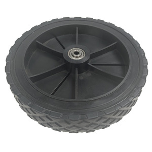 Neumático sólido de PVC de 7x1.5 pulgadas con diseño diagonal para uso en remolques y carretillas, capacidad de carga de 30 kg - Product Image 5