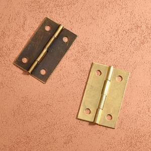 Charnière de boîte cadeau en fer simple, industrielle, petite, durable, installation sur toute la surface, 34x22mm-1,5 pouces, angle d'ouverture de 180 degrés - Product Image 4