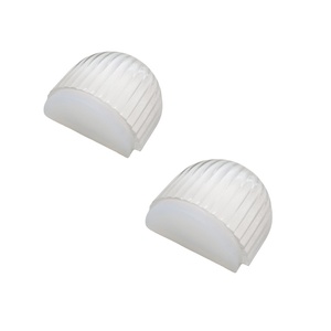 Bouchon de <span class=keywords><strong>porte</strong></span> en caoutchouc rond mignon en forme de coquille transparente bouchon de <span class=keywords><strong>porte</strong></span> mignon décoratif bouchon de <span class=keywords><strong>porte</strong></span> de garde-robe <span class=keywords><strong>coulissante</strong></span> - Product Image 1