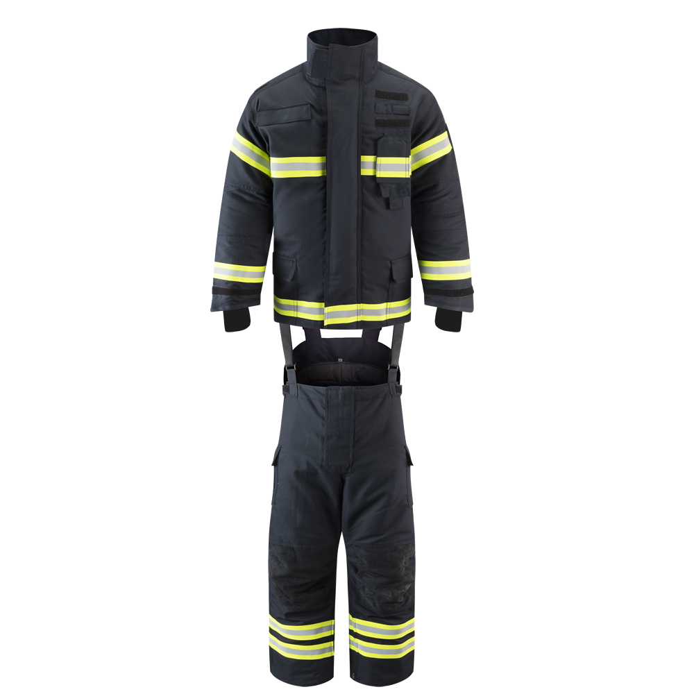 EN469 Certified Khaki Firefighter Protection Suit by ANBEN
