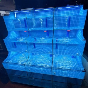 Sistema de Operación Inteligente Personalizable para Supermercados y Restaurantes, Pecera de Vidrio para Peces/Langostas/Camarones, Acuario para Mariscos Vivos - Product Image 1
