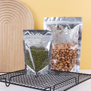 Sacchetto Stand-Up Biologico Ecologico Riciclabile Antiumidità con Stampa Rotocalco e Chiusura a Zip in Alluminio Laminato per Alimenti per Bambini - Offerta Speciale - Product Image 3