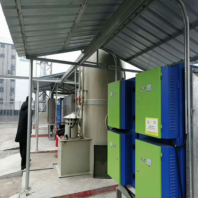 CE Waste Smoke Filter Bbq Fume Extractor Cooking Electrostatic Precipitator Kitchen Oil Smoke ESP Smoke Filter