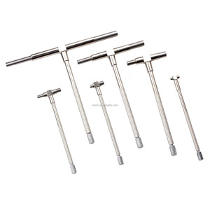 Juego de 6 Medidores Telescópicos de Precisión Ajustables para Medir Diámetros Internos de Orificios OEM/ODM DIY - Product Image 5