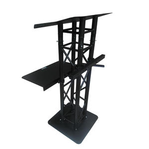 KKMARK - Atril Portátil de Aluminio y Acrílico para Iglesia, Escuela, Restaurante, Recepción - Product Image 3