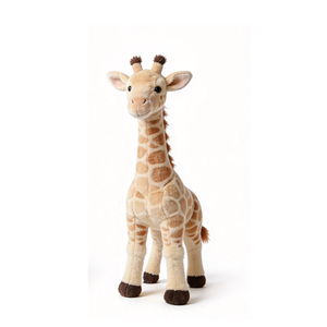Custom Lovely Giraffe Animal Plush Toy Customize Stuffed Plush Giraffe Toy Wholesale Giraffe Stuffed Animal Plush <b>Doll</b> - Product Image 3