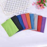 Serviette rafraîchissante en microfibre pour la gym, le golf et le yoga, à refroidissement instantané, fabrication en gros, technique tissée, logo personnalisé accepté