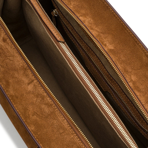 Sang Trọng Da Lộn Vegan Da Womens Tote Túi Mềm Có Cấu Trúc <span class=keywords><strong>Top</strong></span> Xử Lý Túi Xách Tùy Chỉnh Có Sẵn Thời Trang Phụ Nữ Làm Việc Hàng Ngày Túi - Product Image 5