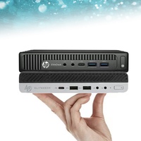Mini PC Original 800 800G2/G3/G4/G5 Mini Host I3 I5 I7 Ordinateur de bureau pour entreprise, maison, divertissement et jeux pour HP Mini PC