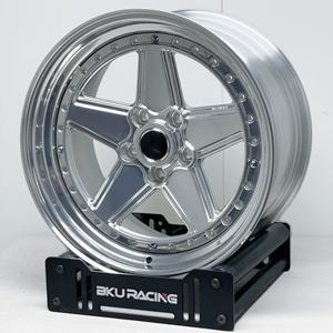 Cerchi in Lega Forgiati Bku a 2 Pezzi per Mercedes Benz SL400 SL500 SL600 SL320 <span class=keywords><strong>R129</strong></span> R231 R232 S350 S500 SLK55, 18-19 Pollici, 5x112 - Product Image 2