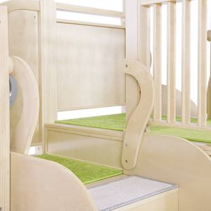 Montessori <span class=keywords><strong>ส</strong></span>ถานรับเลี้ยงเด็กอนุบาลอนุบาลอนุบาลไม้ในร่มเล่นห้องใต้หลังคาทนทานกิจกรรมปีนเขาสนามเด็กเล่นศูนย์การเรียนรู้ก่อนห้องเด็กเล่น - Product Image 4