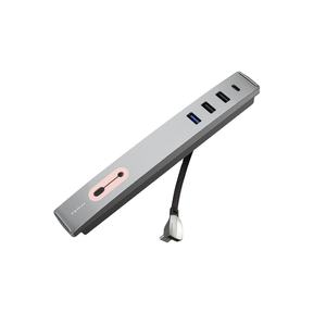Offre spéciale Vente en gros Console centrale LED Hub 4 en 1 port Chargeur rapide USB Expander Station d'accueil pour <span class=keywords><strong>Tesla</strong></span> - Product Image 1