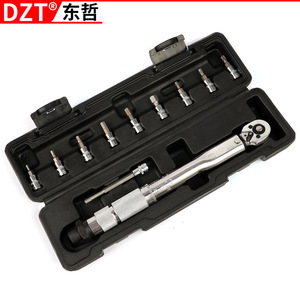 Dzt <b>Torque</b> Wrench <b>Set</b> 1/4 In 11 Piece Auto Repair Tool Kit With Ratchet Wrenches - Product Image 1