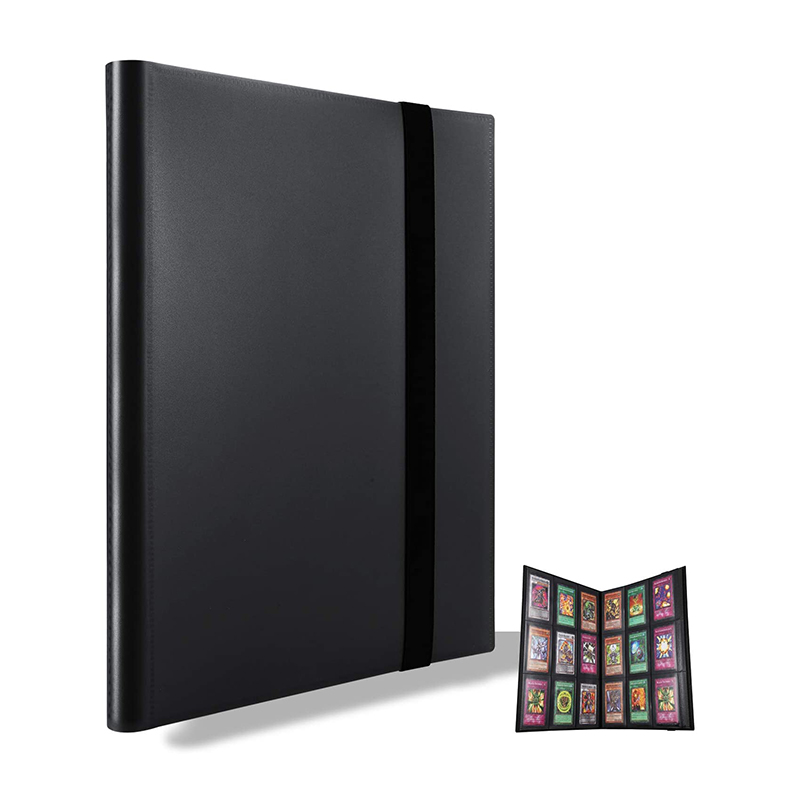 Ready to Ship  playing index cards baseball trading card binder 480 12 pockets with card sleeve binder