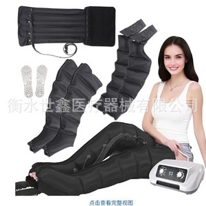 Shixin Leg Massager Six-Cavity Air Pressure Therapy Full Coverage For Legs And Feet Automatic Massage With <b>Timer</b> Plug-In - Product Image 1