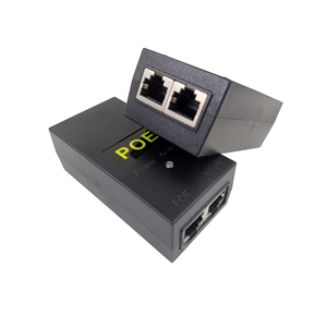 Máy tính để bàn IEEE 802.3at 802.3af 24V <span class=keywords><strong>PoE</strong></span> phun 24W thụ động RJ45 <span class=keywords><strong>PoE</strong></span> Power Adapter hiển thị <span class=keywords><strong>IP</strong></span> Gigabit điện Ethernet 24V 1A - Product Image 3