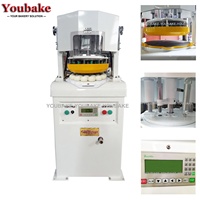 Diviseur automatique commercial de pâte à biscuits de pain Pizza Baguette Machine ronde divisée en 10 24 30 36 tours de pâte
