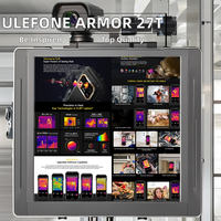 Teléfono Móvil Ulefone Armor 27T Pro Plus 5G, Smartphone 3G y 4G, Teléfono Inteligente de 6.78 Pulgadas, Smartphone 5G, 12GB+256GB, 10600mAh, Teléfono Resistente