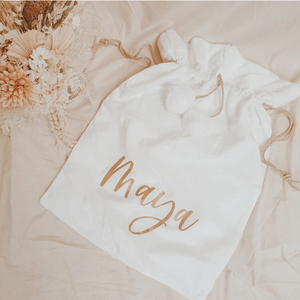 Personalised Xmas Santa Sacks Wholesales <strong>Plush</strong> Ivory Velvet Santa Sack Velvet Santa Sacks White <strong>Christmas</strong> <strong>Bags</strong> For Gift - Product Image 4