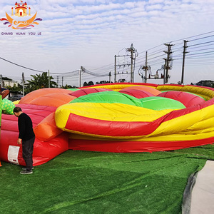 Pista <span class=keywords><strong>de</strong></span> Saltos Inflable Wipeout: Juego Interactivo Deportivo Extremo, Nube <span class=keywords><strong>de</strong></span> Rebote, Pista <span class=keywords><strong>de</strong></span> Obstáculos Gigante, PVC <span class=keywords><strong>de</strong></span> 0.55mm, 12*13m/5*5M - Product Image 6