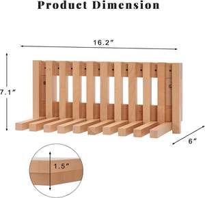 Estantes Flotantes <span class=keywords><strong>de</strong></span> Madera Maciza Personalizados para Decoración <span class=keywords><strong>de</strong></span> Paredes, Estantes <span class=keywords><strong>de</strong></span> Pared Decorativos, Venta al por Mayor <span class=keywords><strong>de</strong></span> Fábrica, Estante <span class=keywords><strong>de</strong></span> Pared <span class=keywords><strong>de</strong></span> Madera para Decoración del Hogar - Product Image 2