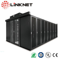 Confinement d'allée froide pour centre de données intelligent Armoire de réseau de rack de serveur de salle informatique modulaire