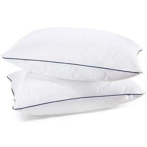 Almohadas de lujo con cubierta de algodón para el hogar, almohadas de cama de tamaño King, con cubierta de algodón, suave, para dormir, Hotel, <span class=keywords><strong>Hosp</strong></span> - Product Image 2