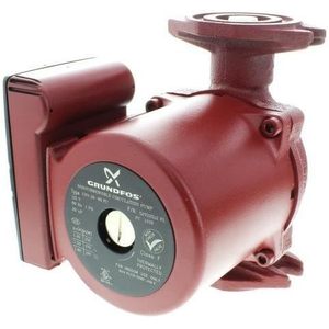 Pompe de circulation Grundfos 115V 1/6 CV en acier inoxydable 3 vitesses pour systèmes HVAC domestiques - Product Image 1