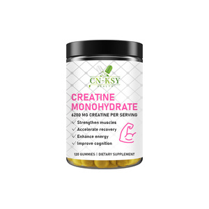OEM ODM Creatine Monohydrate Gummies with Creatine Monohydrate Strengthen Muscle Accelerate Recovery Energy Cognition - Product Image 1