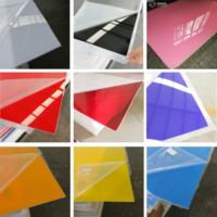 Plaque acrylique coulée en gros Alands 3mm 5mm colorée PMMA Perspex, service de découpe et de traitement sur mesure disponible