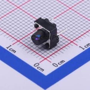 TSA064G60-250 Tactile Switch Through hole Component (THT) Switch Single Pole Single Throw Round Button 2.5N Through Hole - Product Image 1