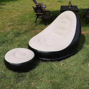 PVC Modern Foldable Portable Leisure Chair <strong>Air</strong> <strong>Sofa</strong> Inflatable <strong>Bed</strong> for Outdoor Salon Use - Product Image 6
