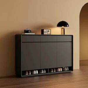 Thiết kế hiện đại bằng gỗ Tủ giày cho phòng khách mới băng ghế dự bị giày <span class=keywords><strong>Rack</strong></span> hiển thị cho nhà khách sạn hoặc trường học - Product Image 1