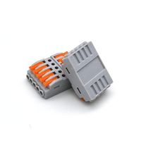 Connecteur de fil à enfoncement rapide - Épissure de câblage universelle pour lampes LED, câbles électriques, bornier compatible 250V AC/DC