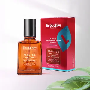 Ecolchi Private Label Organic Repair Hair Serum Oil Tratamiento nutritivo para el cabello Extracto de aceite esencial para el cabello