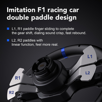 Nuevo Volante PXN-V99 con Force Feedback de 900 Grados para Simulador de Conducción y Carreras, Compatible con PS4, PS3, PC y Xbox