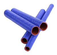 Tuyau en Silicone haute Performance D diamètre intérieur 28 30 32 34mm tuyau de refroidisseur intermédiaire tuyau d'admission d'air tuyau de menuisier en caoutchouc haute pression