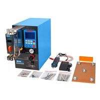 Machine à souder pneumatique industrielle Heltec Energy 6KW 1200A avec compresseur d'air intégré, transformateur, soudeuse par points portable