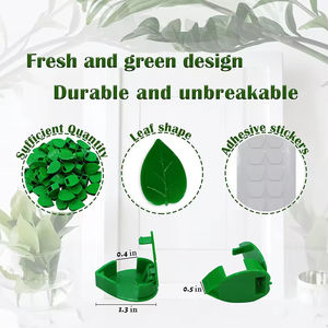 Clip auto-adhésif pour plantes grimpantes, support de boucle fixe en rotin pour vigne, crochet de traction, clips de jardin - Product Image 5